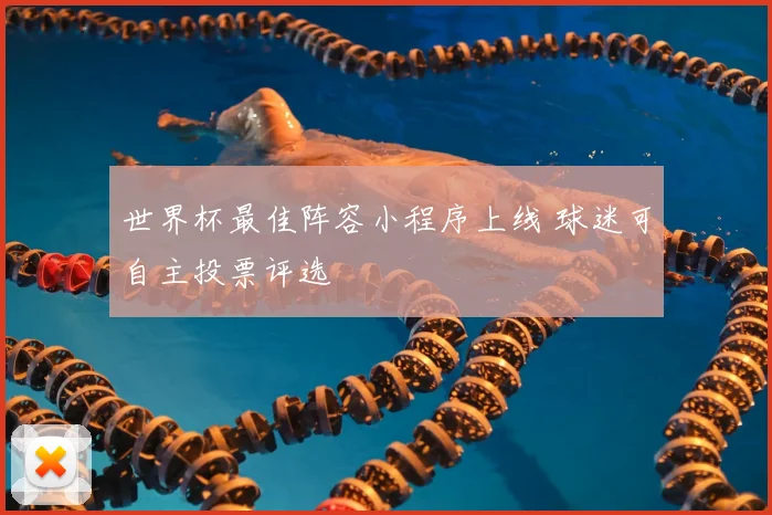 世界杯最佳阵容小程序上线 球迷可自主投票评选